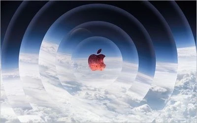 Bộ hình nền đẹp mắt lấy ý tưởng từ “quả táo” Apple ảnh 10