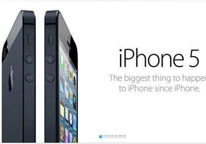 Cận cảnh chiếc iPhone 5 vừa ra mắt của hãng Apple ảnh 2