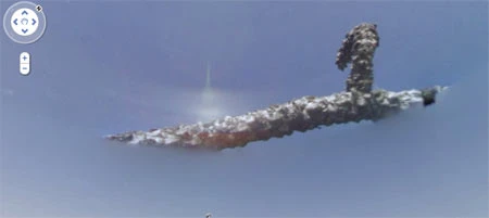 Những bức ảnh bí ẩn trên bản đồ Google năm 2010 ảnh 2