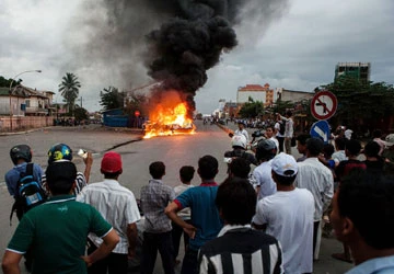 Đảng đối lập Campuchia bác kết quả bầu cử ảnh 1