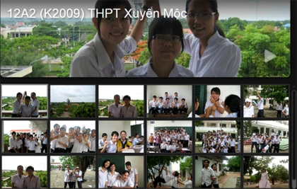 Tạo web ảnh kỷ niệm tuổi học trò ảnh 2