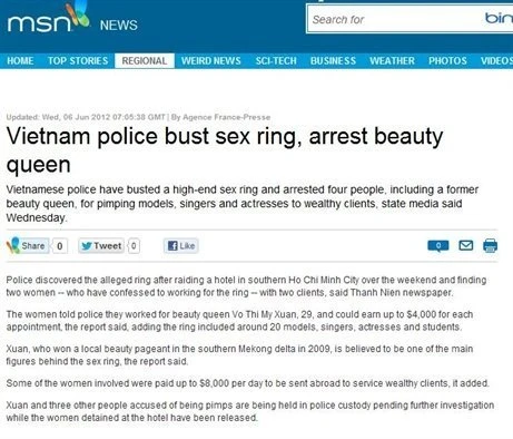 Mỹ Xuân làm rúng động báo nước ngoài ảnh 2