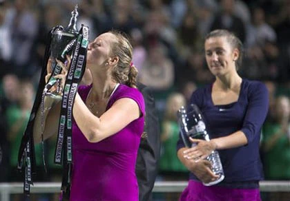 Kvitova lên ngôi tại WTA Championships ảnh 1