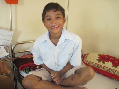 Cậu bé Hào Anh và mơ ước ngôi nhà “có mẹ, có em” ảnh 1