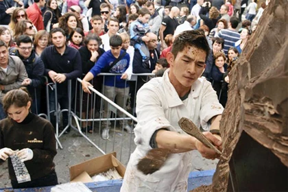 Lễ hội chocolate lớn nhất Italy ảnh 4