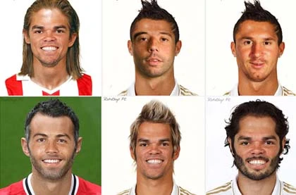 Hình ảnh độc về các sao bóng đá thay đổi kiểu tóc ảnh 3