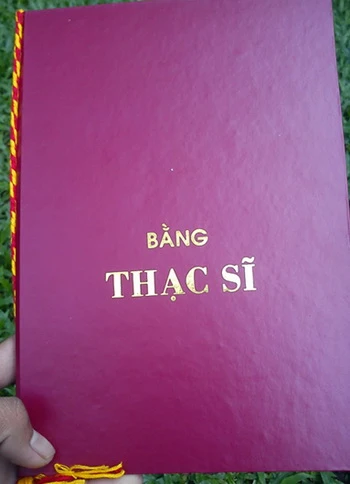 Bằng “thạc sĩ” giá 18 triệu đồng ảnh 3