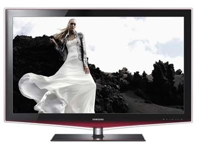 Samsung LA40B650T1 ấn tượng ngay từ thiết kế đẹp tự nhiên thanh thoát. Ảnh Cnet.