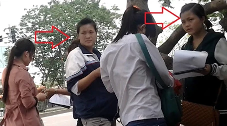 Quét vét nhóm “nữ quái” lừa đảo bán tăm “nhân đạo” ảnh 1