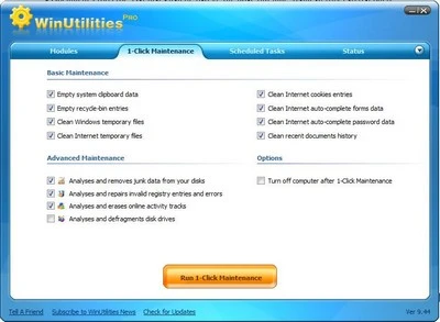 WinUtilities - Gói công cụ đa năng của Windows ảnh 6