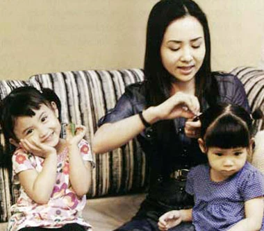 "Bây giờ Thúy Hiền không nghĩ đến việc sợ hay không sợ yêu nữa, quan trọng là bản thân phải vững vàng để lo cho các con".