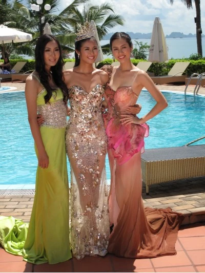 Cận cảnh đêm chung kết cuộc thi Hoa hậu Việt Nam 2010 ảnh 15