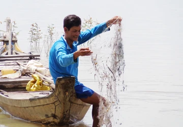 Tận diệt thủy sản bằng ghe cào điện ảnh 1