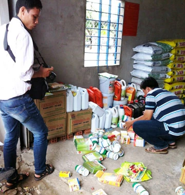 Làm thuốc trừ sâu dỏm trong nhà trọ ảnh 2