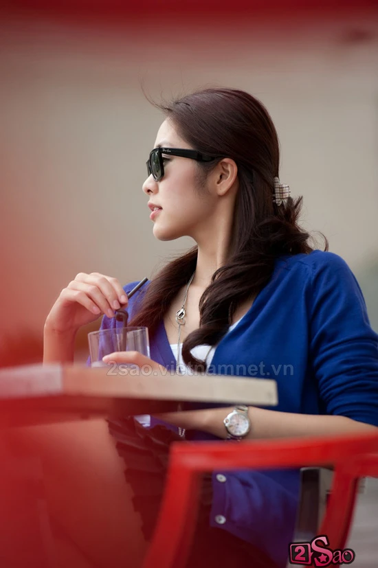 Tăng Thanh Hà đẹp rạng ngời ngay cả khi giản dị ảnh 3