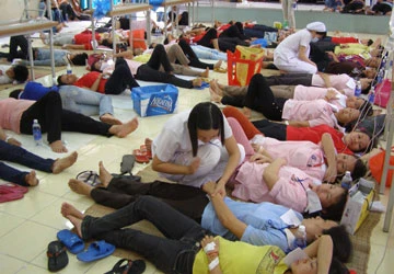 Ngộ độc thực phẩm từ suất ăn nấu sẵn ảnh 1