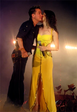 Cử chỉ lãng mạn Đàm Vĩnh Hưng dành cho Mỹ Tâm.