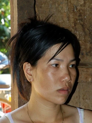 Các nhân chứng (từ trái qua): Giang Thị Bích Điệp, Nguyễn Thị Thanh Trâm, Vũ Thị Huê - Ảnh: T.T.