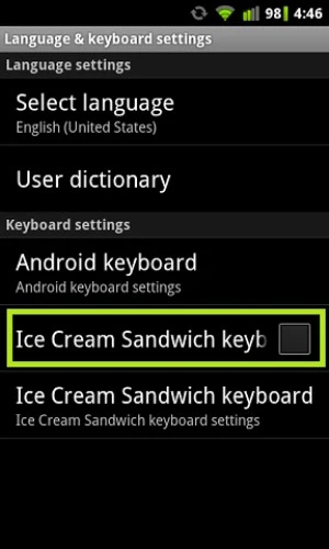 Cài đặt bàn phím Android 4.0 cho smartphone cũ ảnh 3
