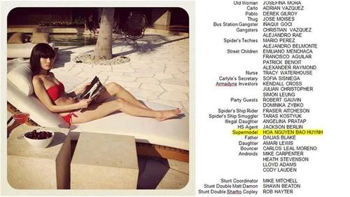 Siêu mẫu Bảo Hòa đóng phim với Matt Damon ảnh 2