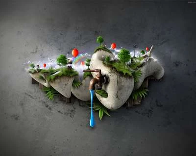 Bộ hình nền desktop 3D đẹp mắt (phần 1) ảnh 13