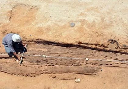 Phát hiện thuyền cổ Ai Cập từ 3.000 năm TCN ảnh 1