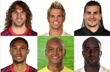 Hình ảnh độc về các sao bóng đá thay đổi kiểu tóc ảnh 5