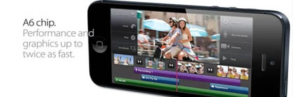 Cận cảnh chiếc iPhone 5 vừa ra mắt của hãng Apple ảnh 6