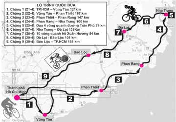 Cuộc đua xe đạp Cúp Truyền hình TP.HCM lần thứ 23-2011: Lên yên! ảnh 1