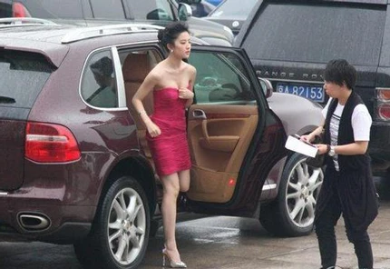 Lưu Diệc Phi: Váy hồng xinh xắn! ảnh 1