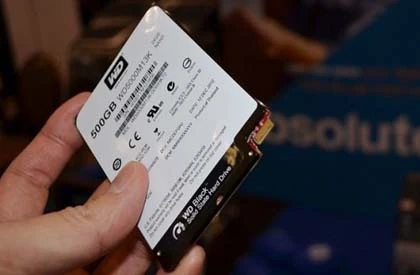 WD bắt đầu bán ổ cứng và ổ SSHD siêu mỏng đầu tiên ảnh 1