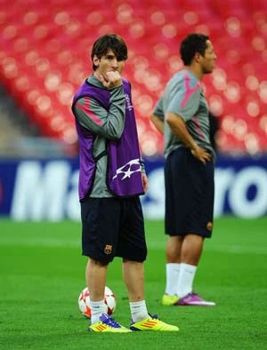 Chùm ảnh Man Utd và Barcelona tập luyện trước giờ G ảnh 12