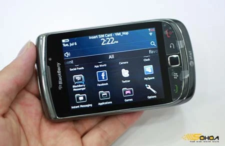 BlackBerry Torch về VN giá 17,5 triệu ảnh 15 BlackBerry Torch về VN giá 17,5 triệu ảnh 15