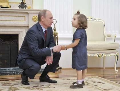 Putin và những bức ảnh làm "tan chảy trái tim" ảnh 1