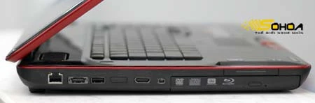 Toshiba Qosmio X500 giải trí mạnh mẽ ảnh 3