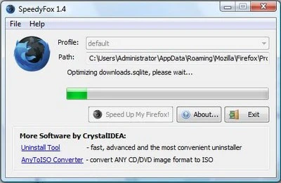 SpeedyFox - Tăng tốc toàn diện Firefox ảnh 3