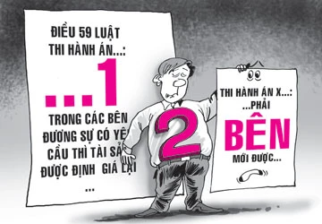 Định giá lại tài sản thi hành án: Nơi gật, nơi lắc ảnh 1