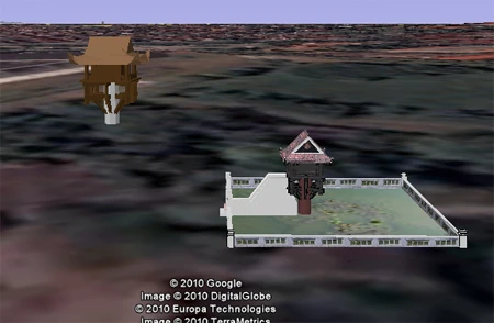 Hà Nội và TP HCM trên bản đồ Google Maps 3D ảnh 2