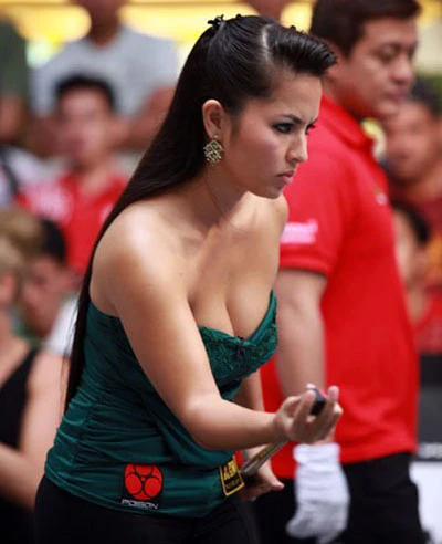 Kiều nữ của làng billiards ảnh 4