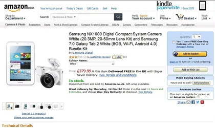 Giá Samsung NX 1000 tại Việt Nam quá đắt ảnh 3