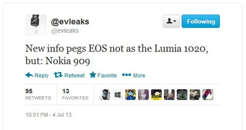 Ảnh mới về điện thoại Nokia 41 'chấm' xuất hiện cùng tên Lumia 909 ảnh 2