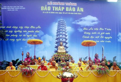 Khánh thành Đại bảo tháp cao nhất Việt Nam ảnh 1