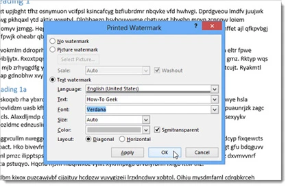 Cách chèn chữ, logo chìm vào Microsoft Word 2013 ảnh 7 Cách chèn chữ, logo chìm vào Microsoft Word 2013 ảnh 7