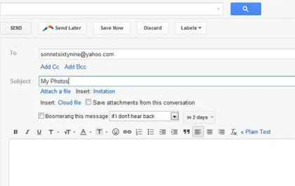 Cách gửi email đính kèm file với mọi dung lượng ảnh 3