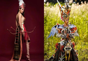 Mạo xưng trang phục dân tộc để khoe hàng ảnh 1