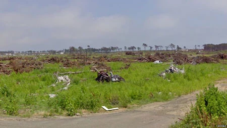 Đường phố Nhật trước và sau thảm họa qua Google Street View ảnh 6
