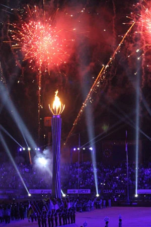 Lễ khai mạc SEA Games 26: Ấn tượng Palembang ảnh 1