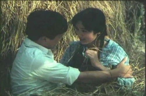 Cảnh yêu nhau của hai nhân vật chính Vân và Hoan.