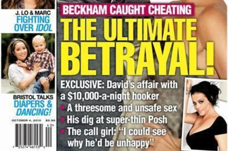 Lại chuyện sex với gái mại dâm: Quý ông Beckham "dính đòn" ảnh 1