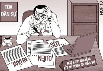 “Soi lỗi” tố tụng án dân sự: Bỏ lơ đương sự, xử lố… ảnh 1